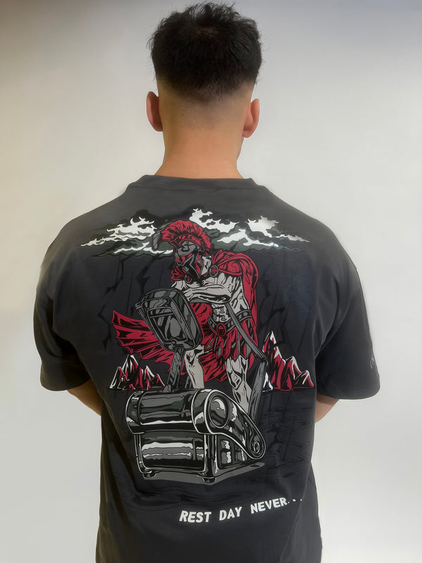 Relentless Oversized T-Shirt - Grey